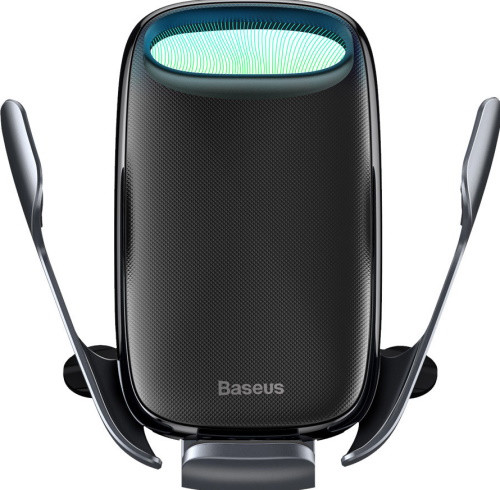 Автодержатель с беспроводной зарядкой Baseus Milky Way WXHW02-01 15W Black