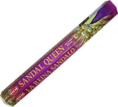 Благовония HEM Сандал Королева (Sandal Queen), аромапалочки 20 шт.