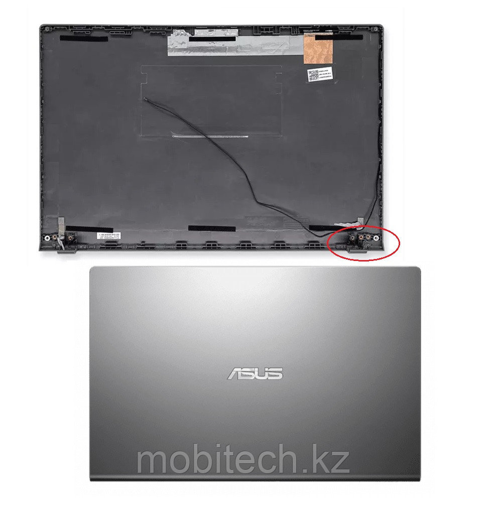 Корпуса Asus X509 X509F X515 M509 M509DA D509 D509D 13NB0MZ2AP0141 корпус A часть крышка, цвет silver