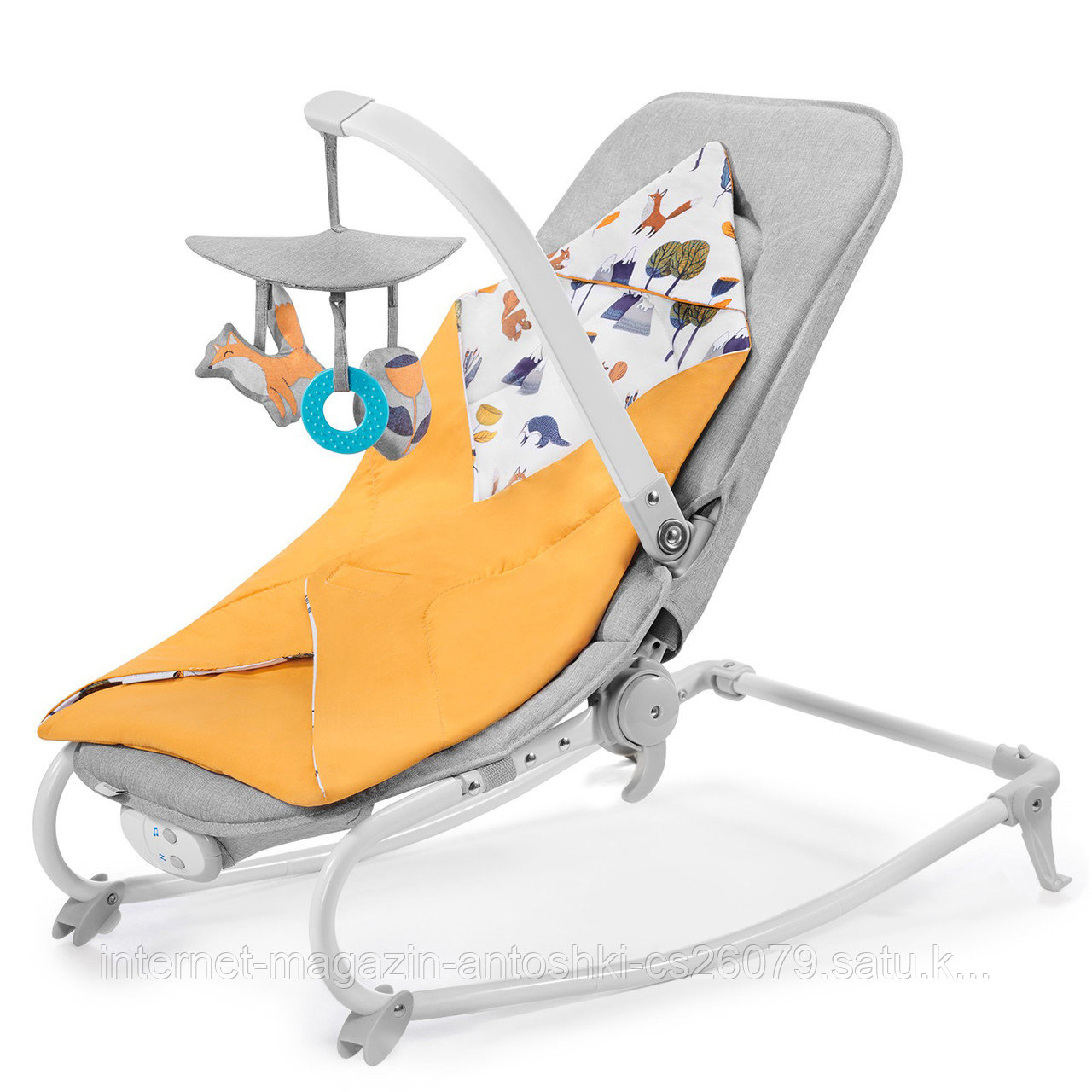 Кресло-качалка Kinderkraft 🇪🇺 FELIO Forest Yellow 2020