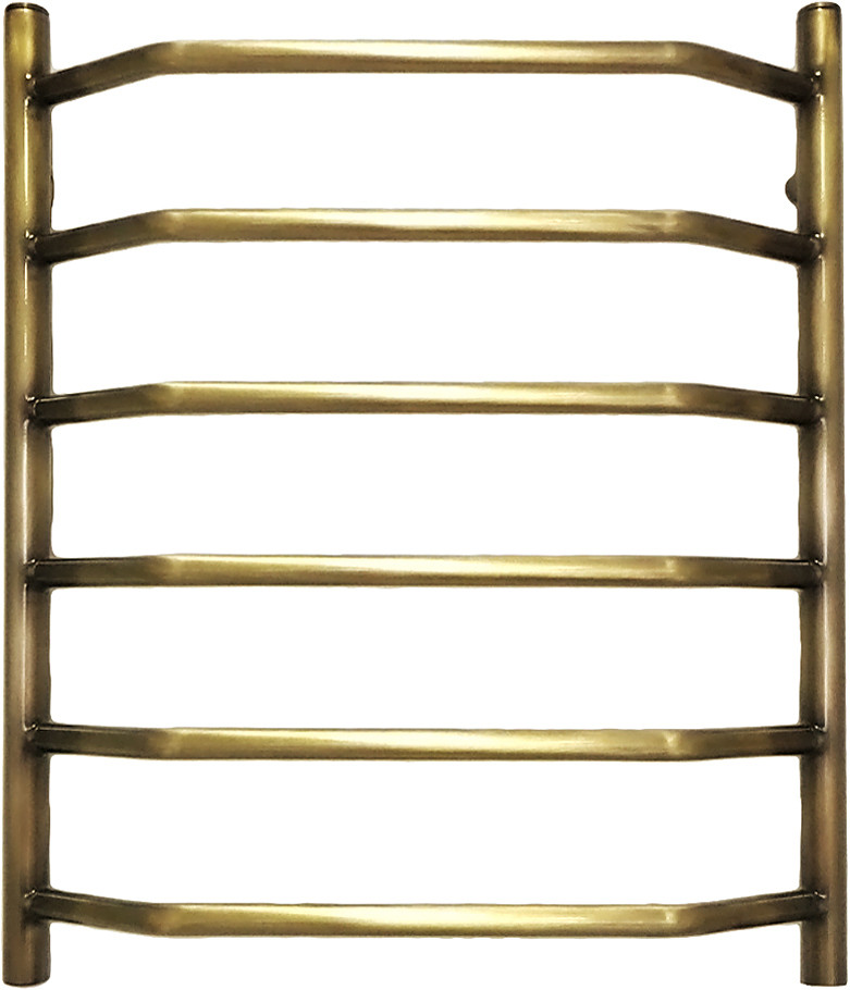 Полотенцесушитель водяной Domoterm Лаура П6 50x80 см АБР, античная бронза