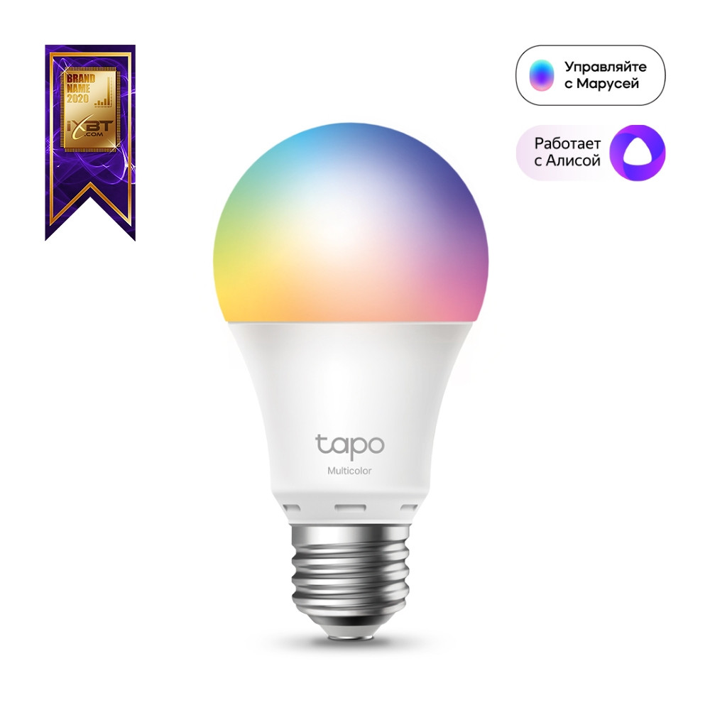 TP-link Tapo L530E Wi-Fi лампа умная многоцветная - фото 1 - id-p98585513