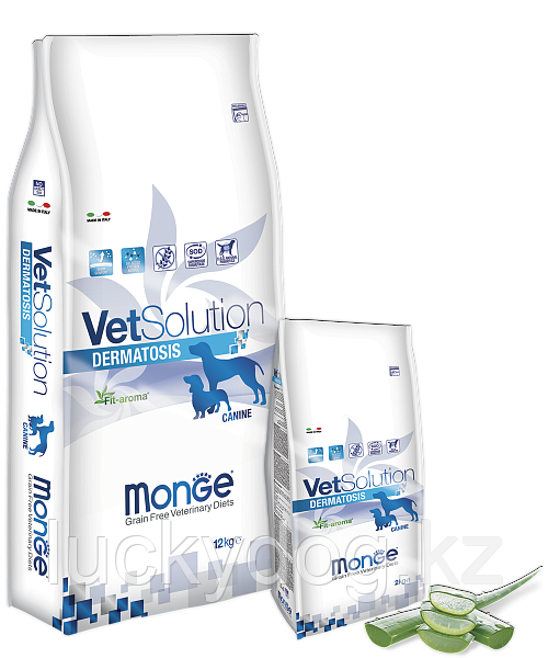 Monge Dermatosis Диета для собак с заболеваниями кожи, 2кг