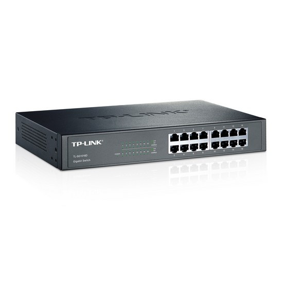 Коммутатор  TP-Link  TL-SG1016D
