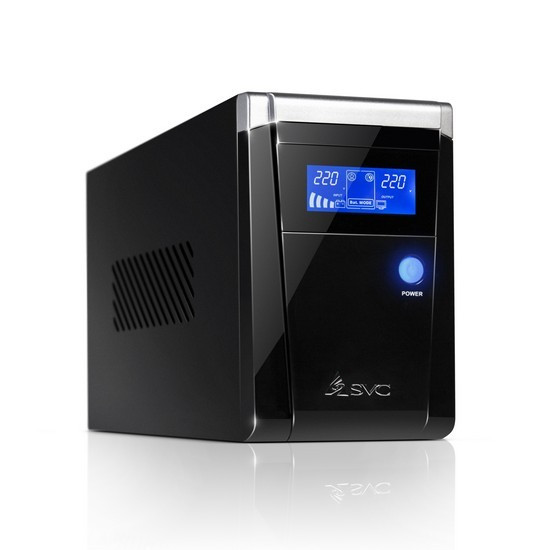 ИБП SVC  V-1500-F-LCD Чёрный
