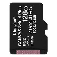 MicroSD жад картасы 128GB Class 10 UHS-I A1 C10 Kingston SDCS2/128GBSP