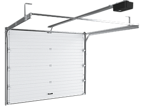 ГАРАЖНЫЕ СЕКЦИОННЫЕ ВОРОТА СТАНДАРТНЫХ РАЗМЕРОВ ИЗ СТАЛЬНЫХ СЭНДВИЧ-ПАНЕЛЕЙ С ПРУЖИНАМИ РАСТЯЖЕНИЯ RSD01BIW-SC