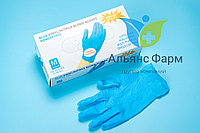 Перчатки нитриловые/виниловые Wally Plastic