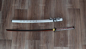 Катана на подставке Белые ножны 103 см