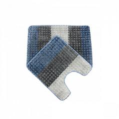 Набор ковриков для ванной комнаты IDDIS P36M465i12 45*65 + 45*50 см, микрофибра