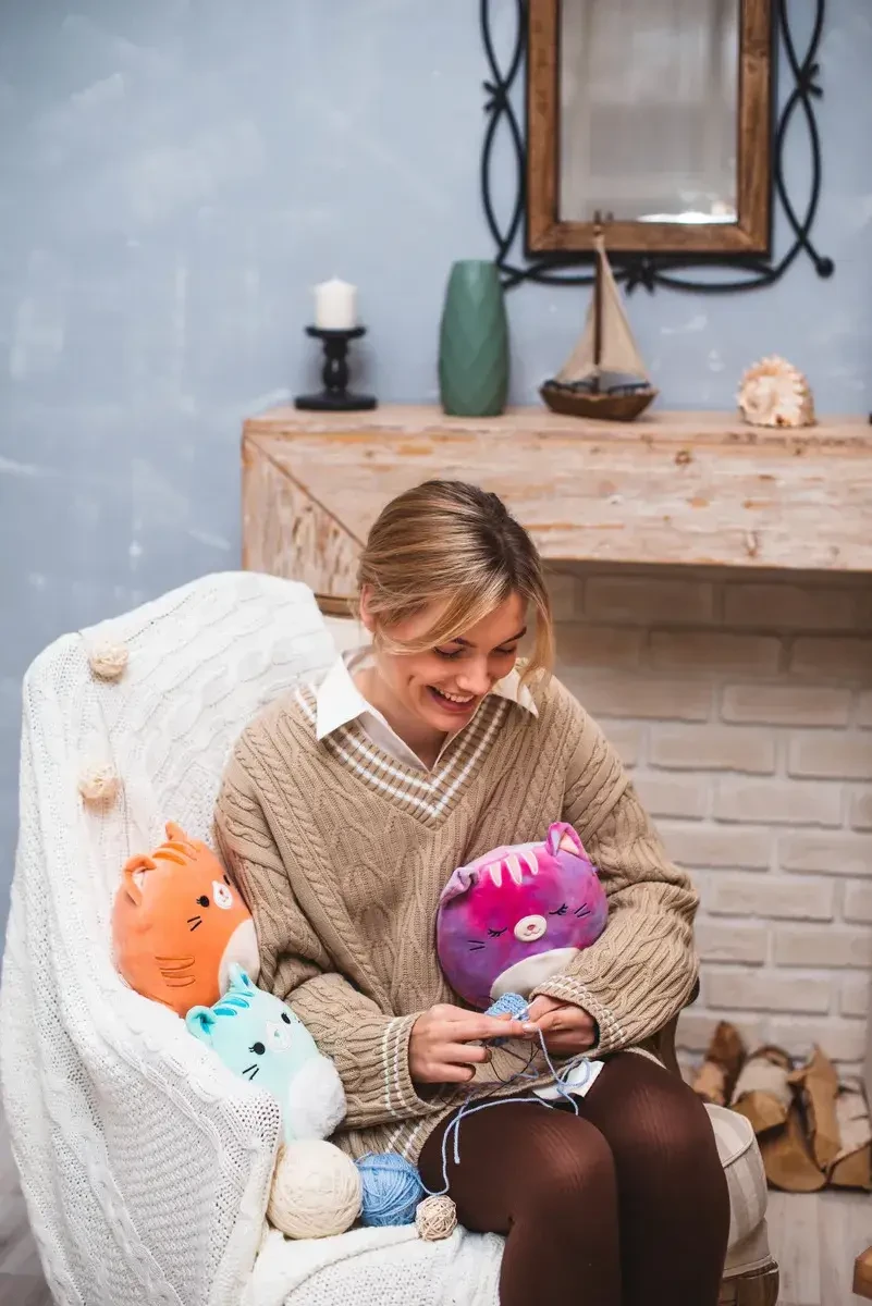 Сквишмэллоус Кошечка Джиджи, 20см, TM Squishmallows
