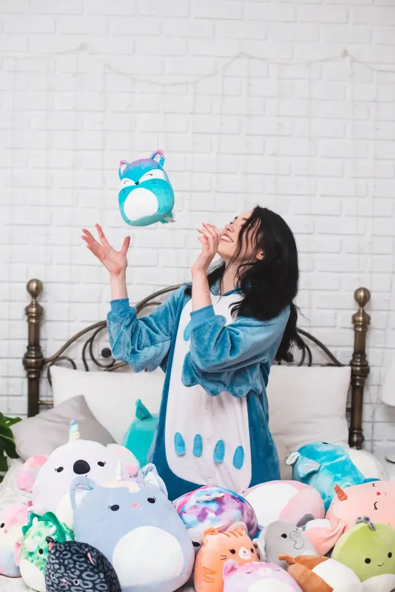 Сквишмэллоус Лисичка ВикиФокс, 20см, TM Squishmallows