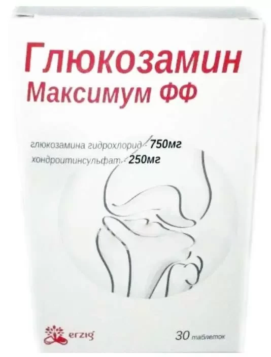 Глюкозамин Максимум ФФ 750/250 №30 табл. (Лидер Плюс)