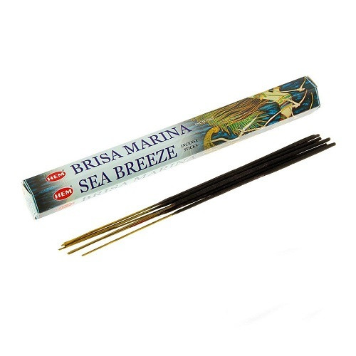 Благовония HEM Морской бриз (Sea breeze), аромапалочки 20 шт.