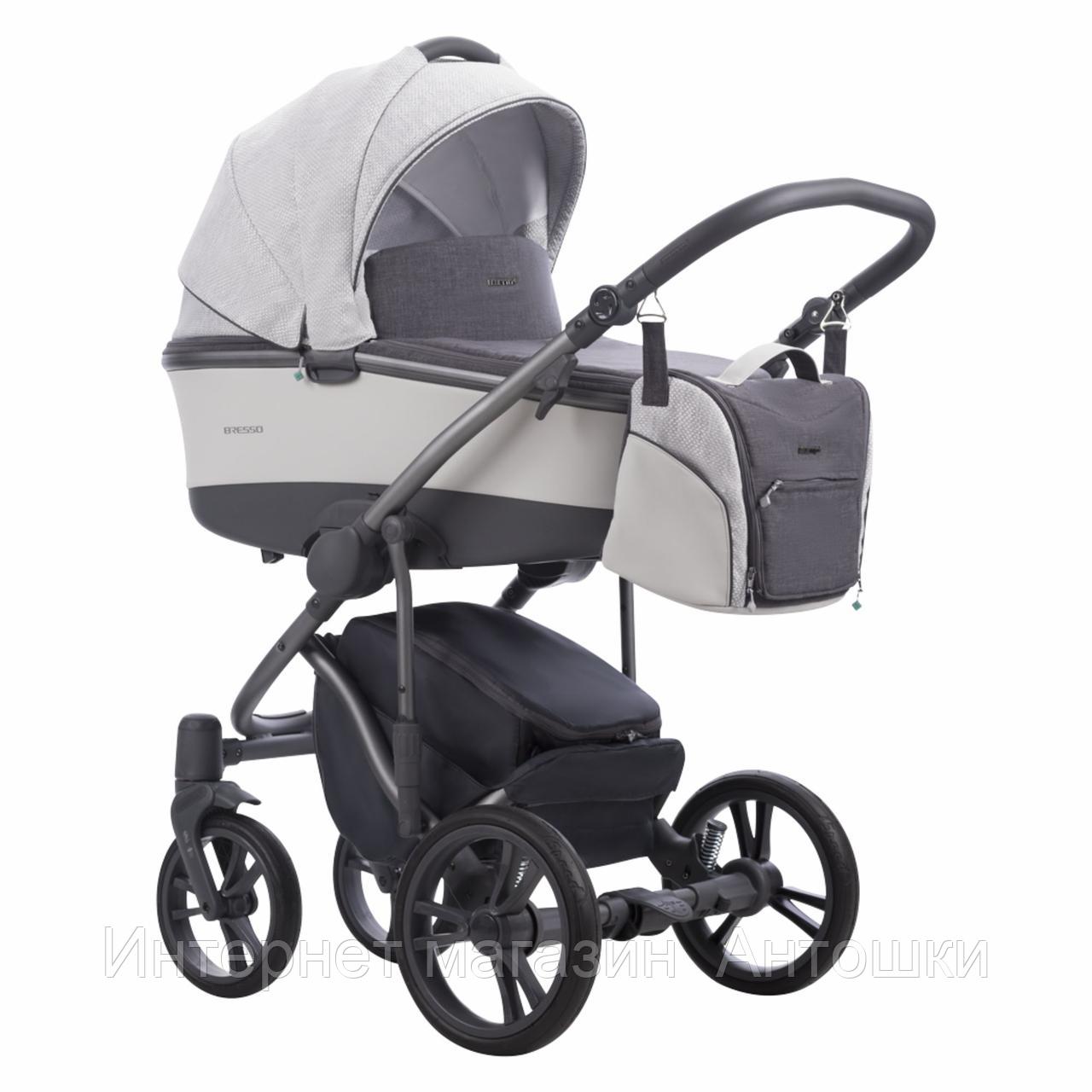 Коляска 2в1 BEBETTO BRESSO GREY 22