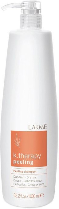 Шампунь для волос Lakme K.Therapy Peeling Shampoo for dry hair против перхоти 1000 мл - фото 1 - id-p98638285