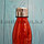 Бутылочка пластиковая для напитков 700 мл красная, фото 5