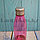 Бутылочка пластиковая для напитков 700 мл розовая, фото 5