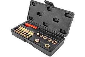 Набор для восстановления резьбы M6-М12, 15 предметов RTK15