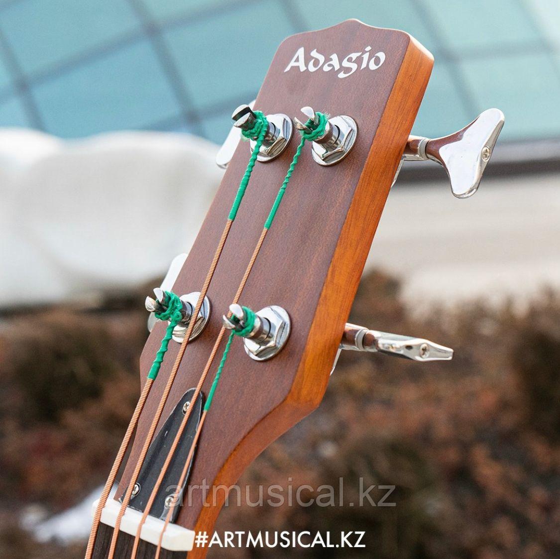 Электро-акустическая бас гитара Adagio-4124 - фото 2 - id-p98645812