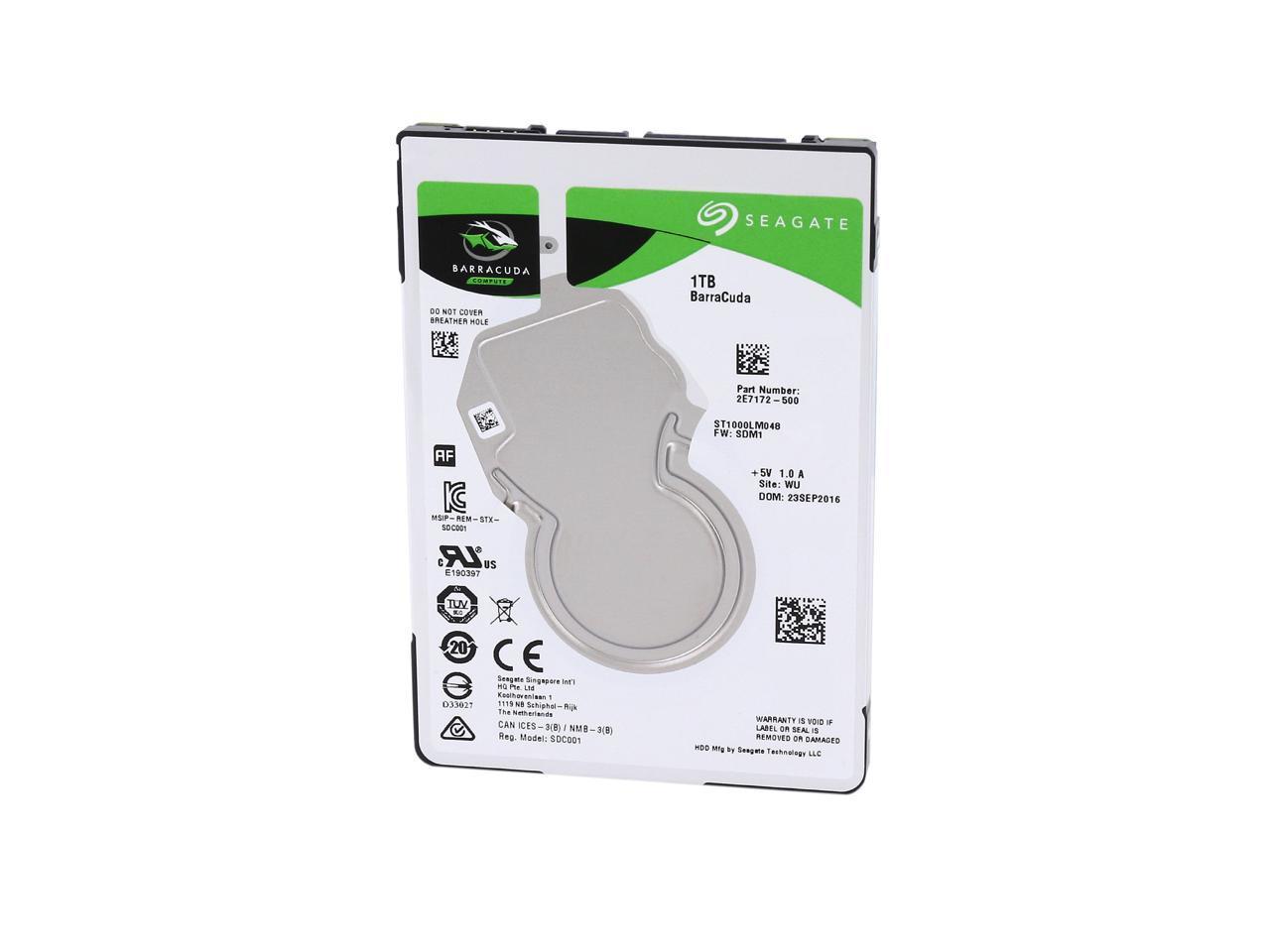 Жесткий диск для ноутбука 1Tb Seagate SATA 6Gb/s 2.5" 5400rpm 128Mb ST1000LM048
