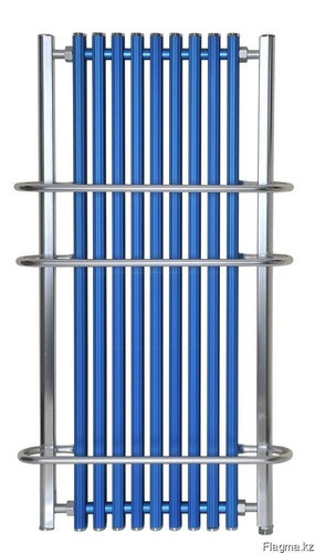 Анодированный радиатор-полотенцесушитель Титано-Магниевый синий 100*50 - фото 1 - id-p98645970