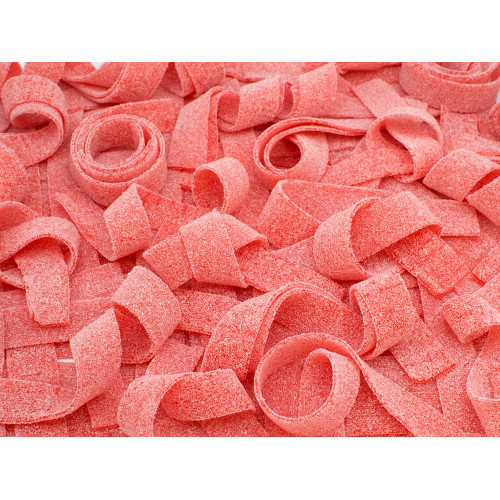 Мармелад "Подсахаренные кислые пластинки язычки КЛУБНИКА" 2,1кг  /Damel Испания/