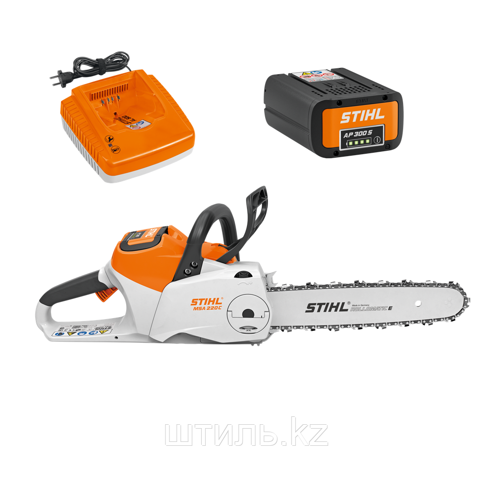 Аккумуляторная пила STIHL MSA 220 C-B ( (AL 301 + AP 300 S. )