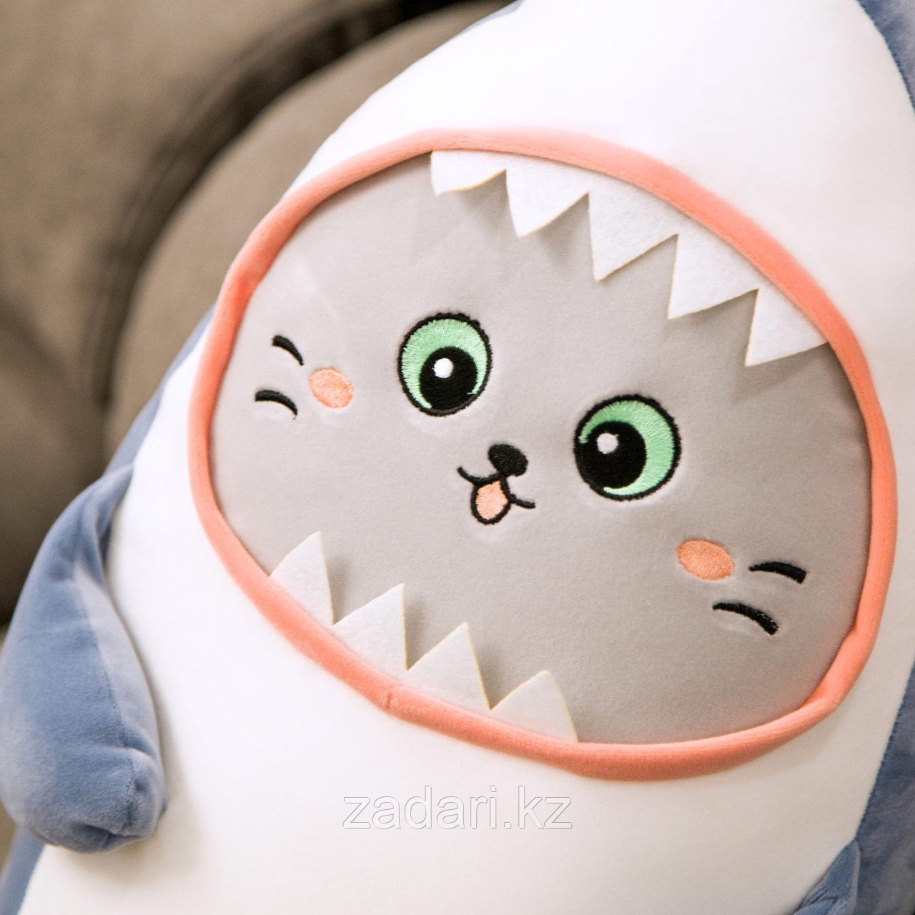 Мягкая игрушка "Акула - кот" - фото 2 - id-p95554432