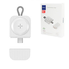 Беспроводное зарядное устройство Rock W26 (RWC-0466), for Apple Watch, Type-C, White