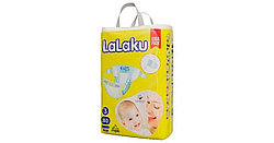 Подгузники детские Lalaku Midi Размер 3 Упаковка Giga Pack (вес 4-9 кг) 80 шт