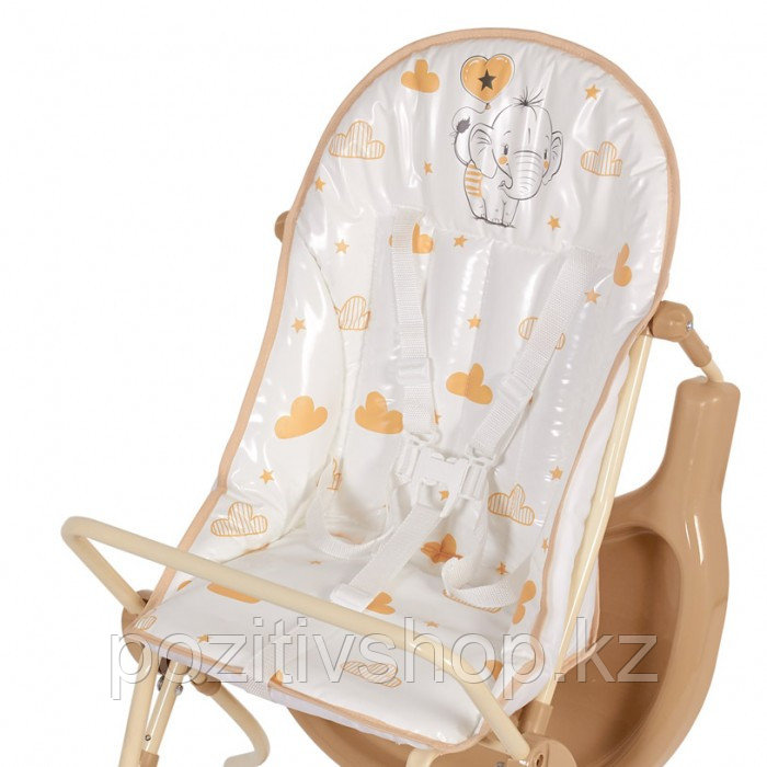 Стульчик для кормления Polini kids 152 Слоник макиато - фото 6 - id-p98653960