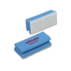 Мягкая губка Виледа (белый абразив) Vileda Professional