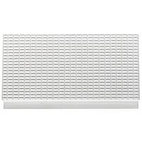 Профиль противоскользящий для переливной решетки SertekPool 12.5х25 белый