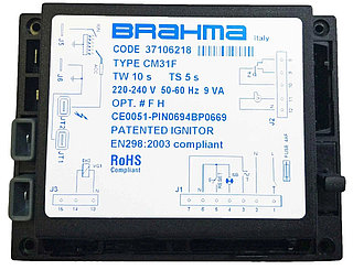 Блок управления горением Brahma CM31F  37106218