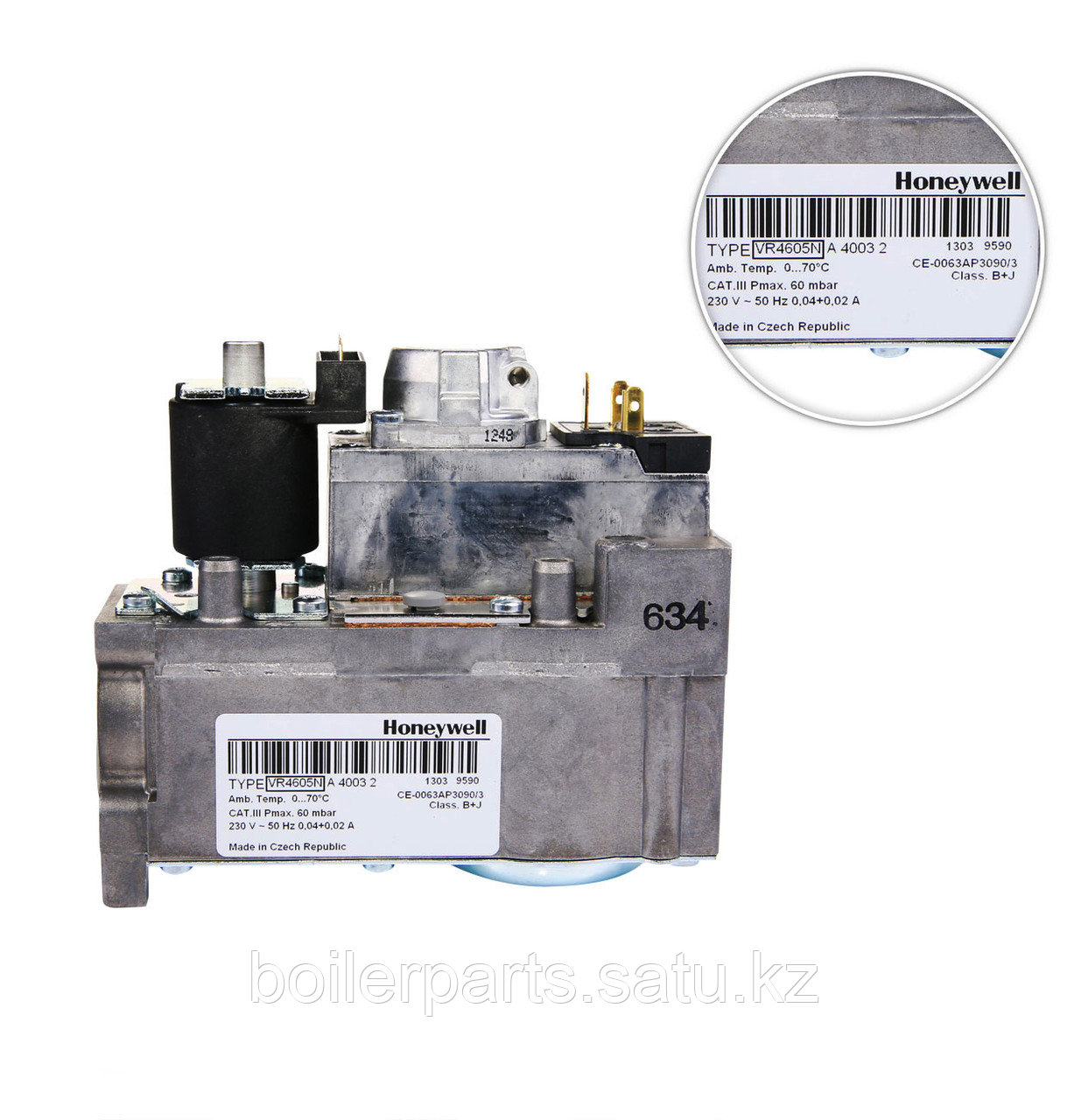 Газовый клапан HONEYWELL HW.677 VR4605NA для FERROLI OPTIMA 39803900