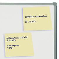 Блок самоклеящийся (стикеры), STAFF, 76х76 мм, 100 листов, желтый, фото 3