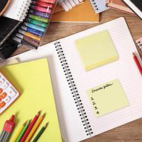 Блок самоклеящийся (стикеры), STAFF, 76х76 мм, 100 листов, желтый, фото 5