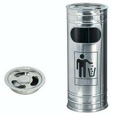 Комплект 3 в 1 Урна пепельница металлические d 25, 23, 21 см уличные, фото 3