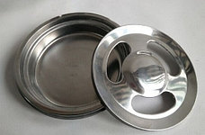 Комплект 3 в 1 Урна пепельница металлические d 25, 23, 21 см уличные, фото 5