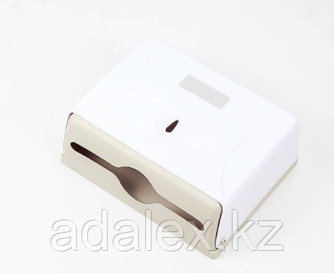 Диспенсер для бумажных полотенец Z укладка из белого пластика - фото 9 - id-p98662505
