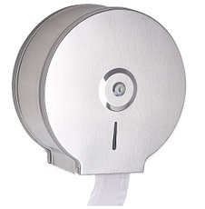 Диспенсер антивандальный с универсальной втулкой для туалетной бумаги Джамбо металлический, фото 3
