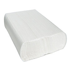 Бумажное полотенце Z укладка двухслойная 100 % целлюлоза салфетка, фото 2