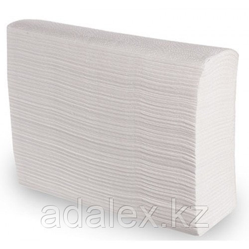 Бумажное полотенце Z укладка двухслойная 100 % целлюлоза салфетка - фото 5 - id-p98662528