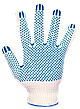 Перчатки рабочие х/б синтетические трикотажные хозяйственные вязанные Капкан-2. В упаковке 10 пар, фото 8