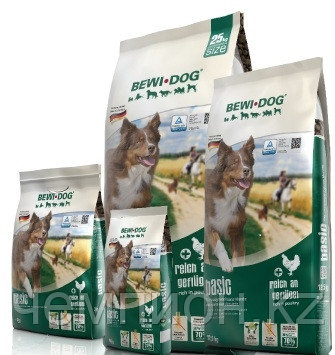 509325 BEWI-DOG BASIC CROC, Беви Дог Бэйсик Крок, для собак со средней активностью, уп. 12,5кг