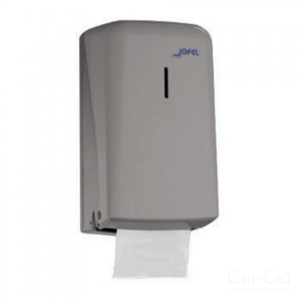 Диспенсер для туалетной бумаги Z сложения металик Код К6М - фото 1 - id-p97744168
