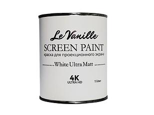 Le Vanille Screen Le Vanille Screen Проекционная краска White Ultra Matt 1 L