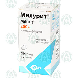 Милурит 200 мг № 30 таб