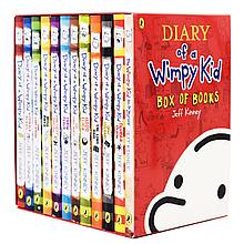 Diary of a Wimpy Kid by Jeff Kinney Books Collection Box Set